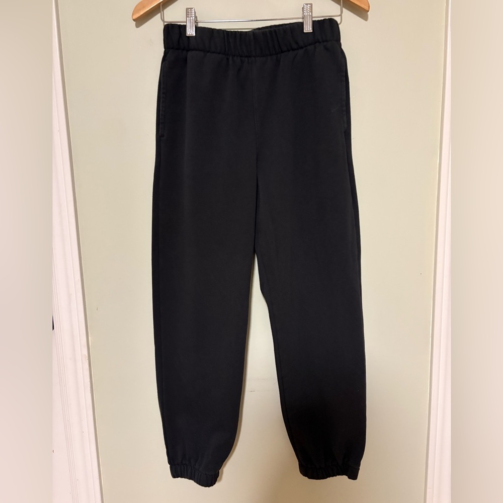Womens GAP Black Vintage Jogger Pants S